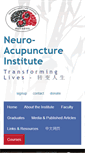 Mobile Screenshot of neuro-acupuncture.org
