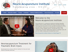 Tablet Screenshot of neuro-acupuncture.org